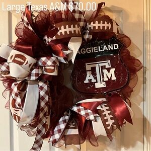 Texas Aggie wreath